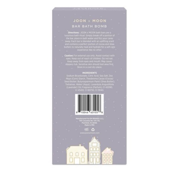 NIB Joon X Moon Bath Bomb Bar - Lavender - 4.9oz - Picture 2 of 4